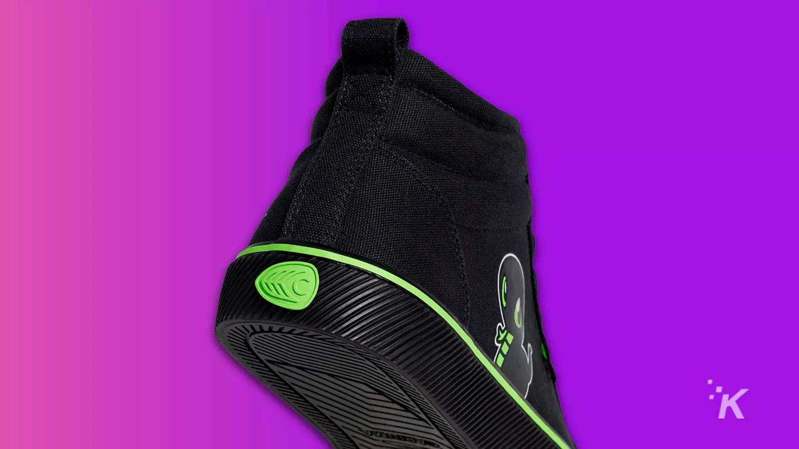 razer black and green sneaker