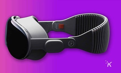 Vision Pro side view