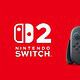 Nintendo Switch 2 console with controllers.